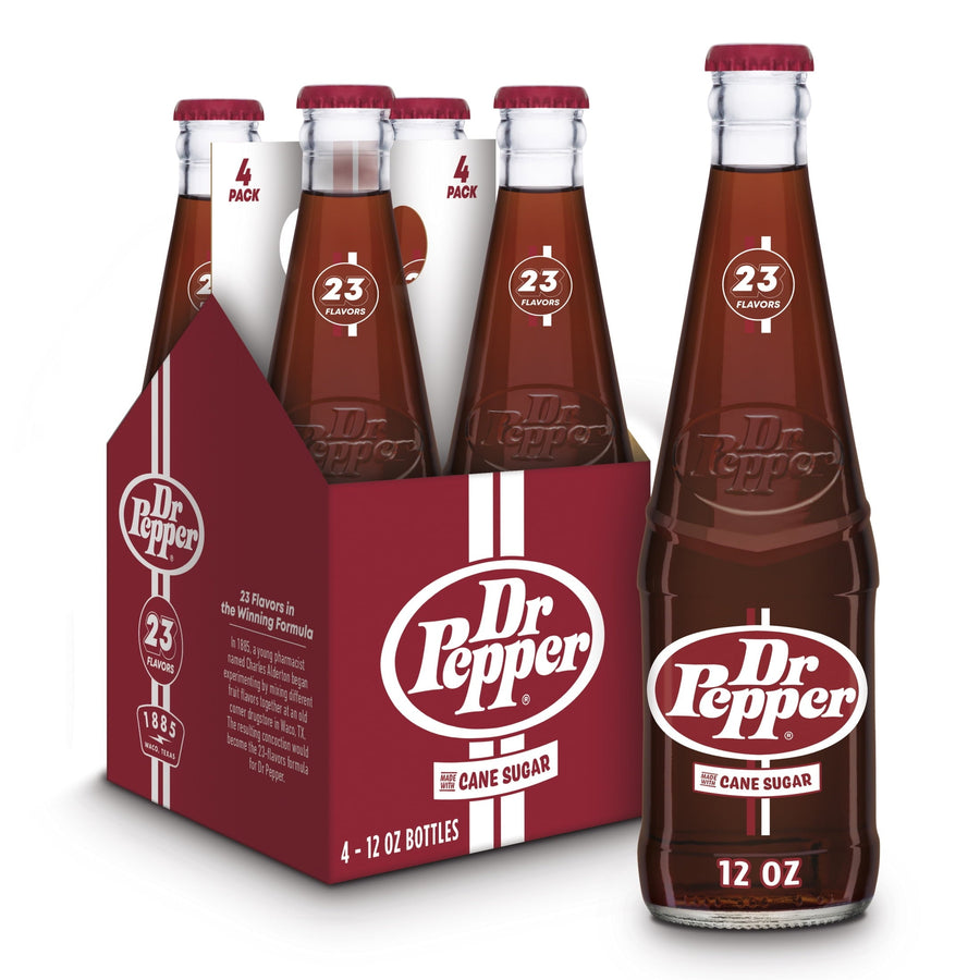 Dr Pepper Real Sugar Soda - Easy Carry