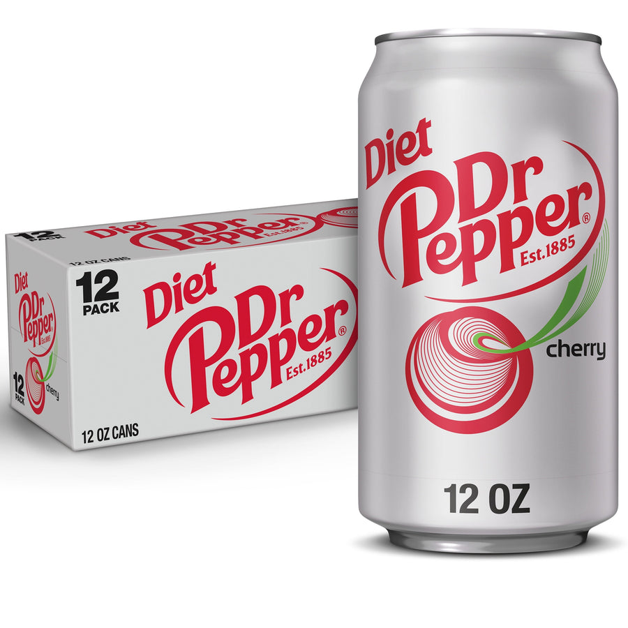 Diet Dr Pepper Cherry Soda - Bright Flavor
