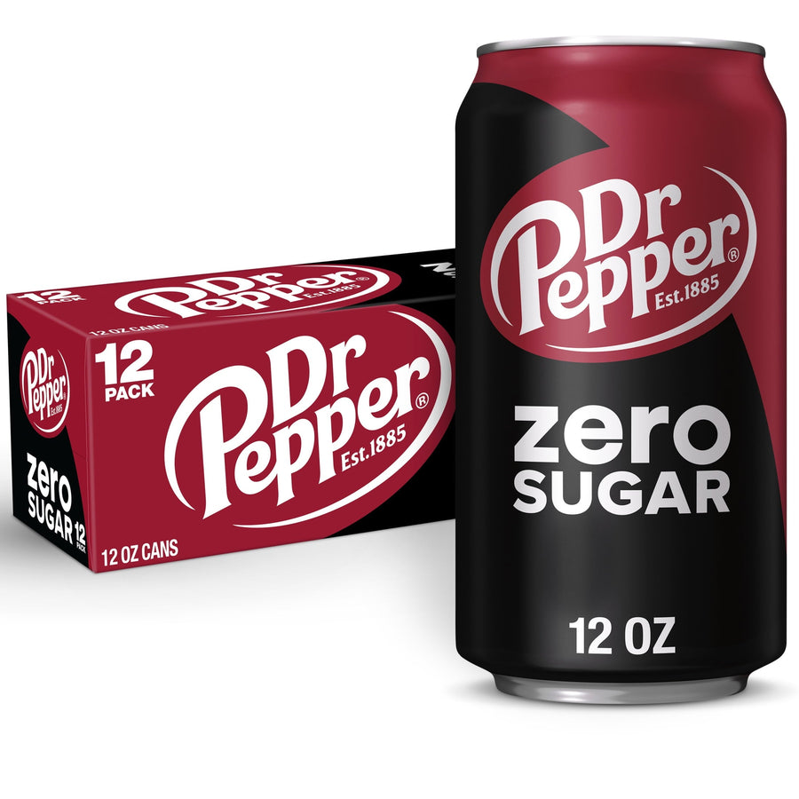 Dr Pepper Zero Sugar Soda - Active Sip